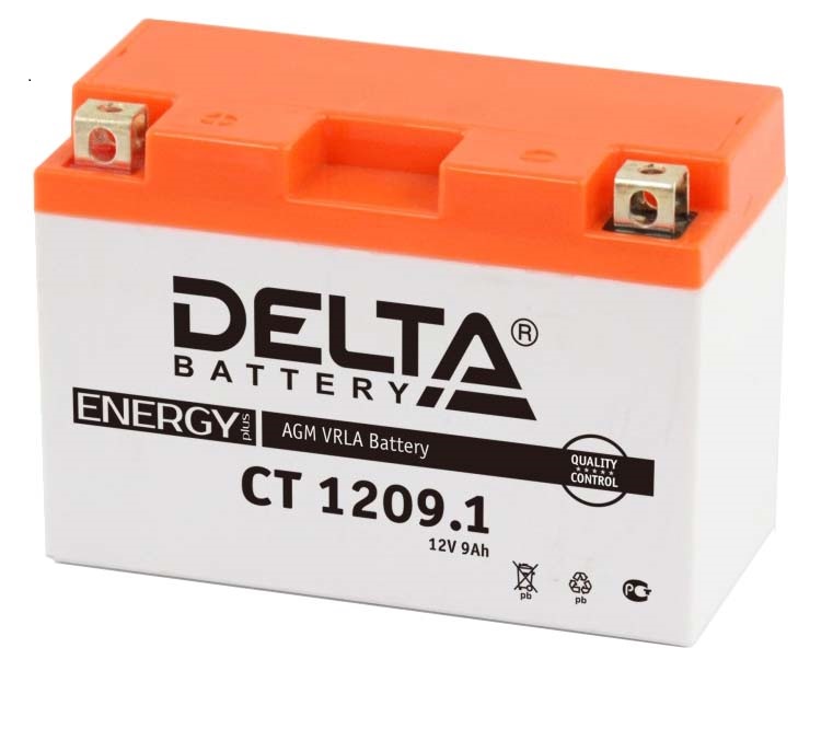 CT 1209.1 - аккумулятор Delta CT 9ah 12V  
